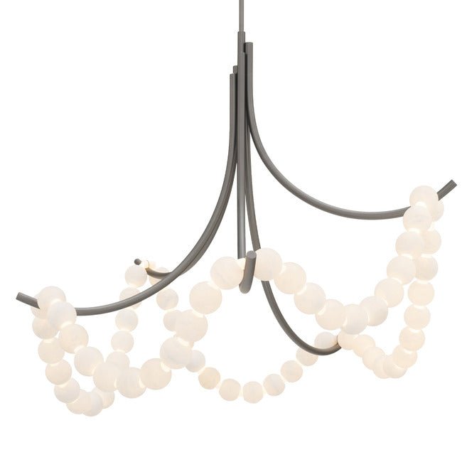 Grid Master Chandelier - Aged BrassBlushlighting