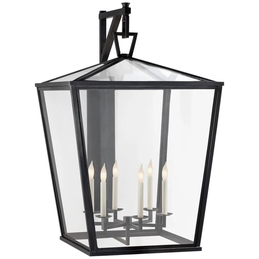 Grosvenor Grande Bracket Lantern wall sconce Outdoor - Blushlighting