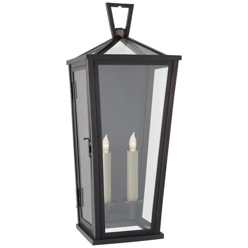 Grosvenor Medium Tall 2 - Light Lantern Wall Sconce Outdoor - Blushlighting
