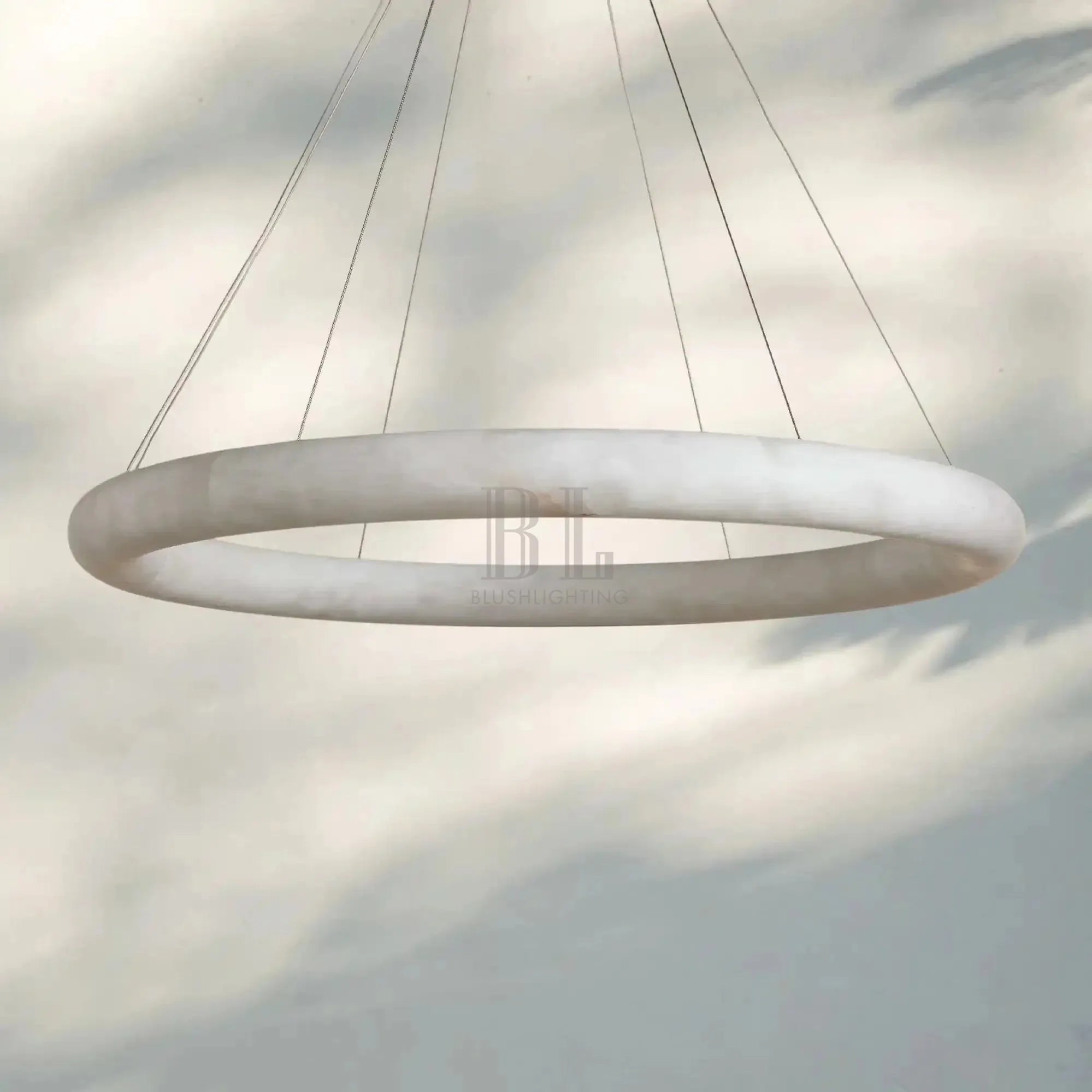 Halima Halo Chandelier - Blushlighting