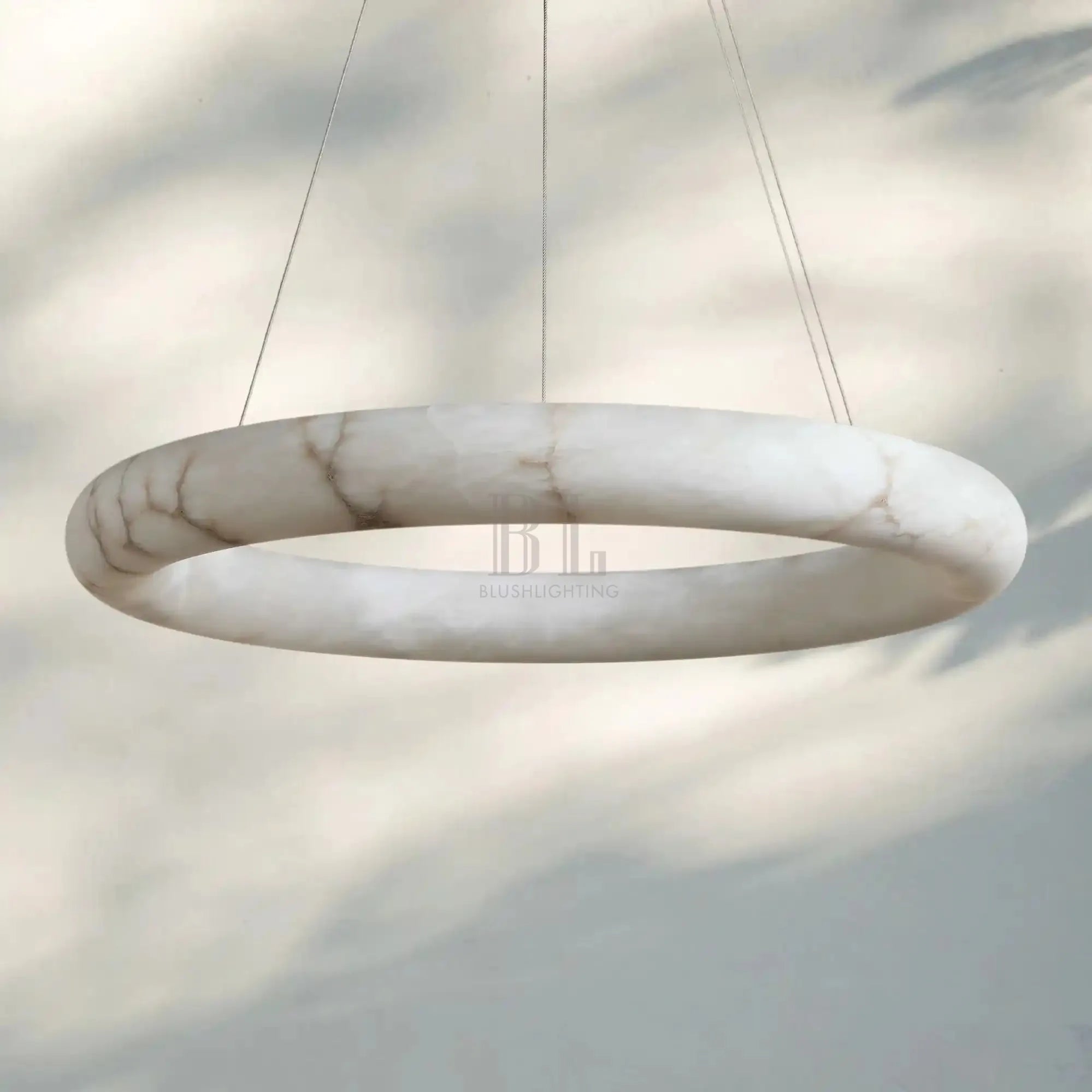 Halima Halo Chandelier - Blushlighting