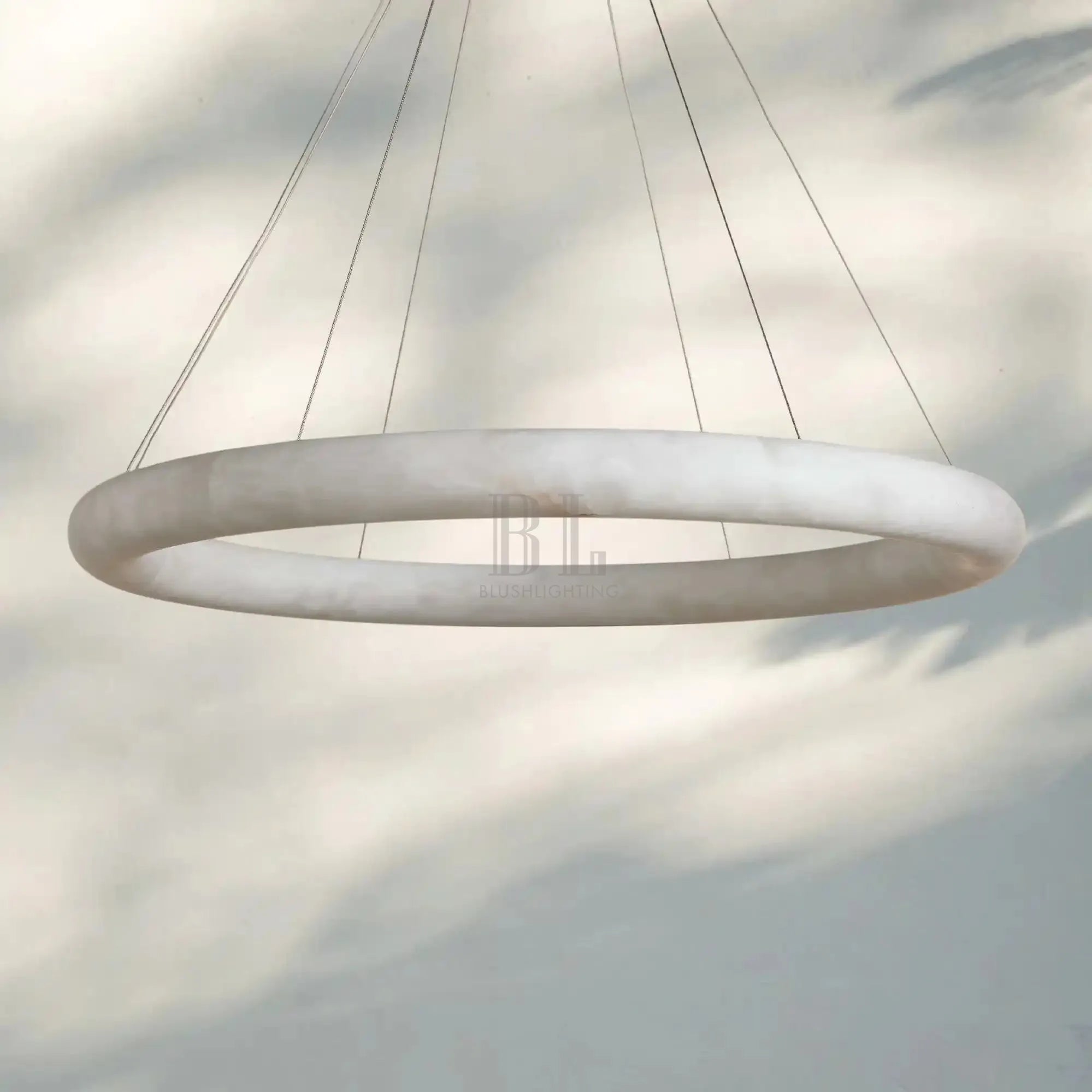 Halima Halo Chandelier - Blushlighting