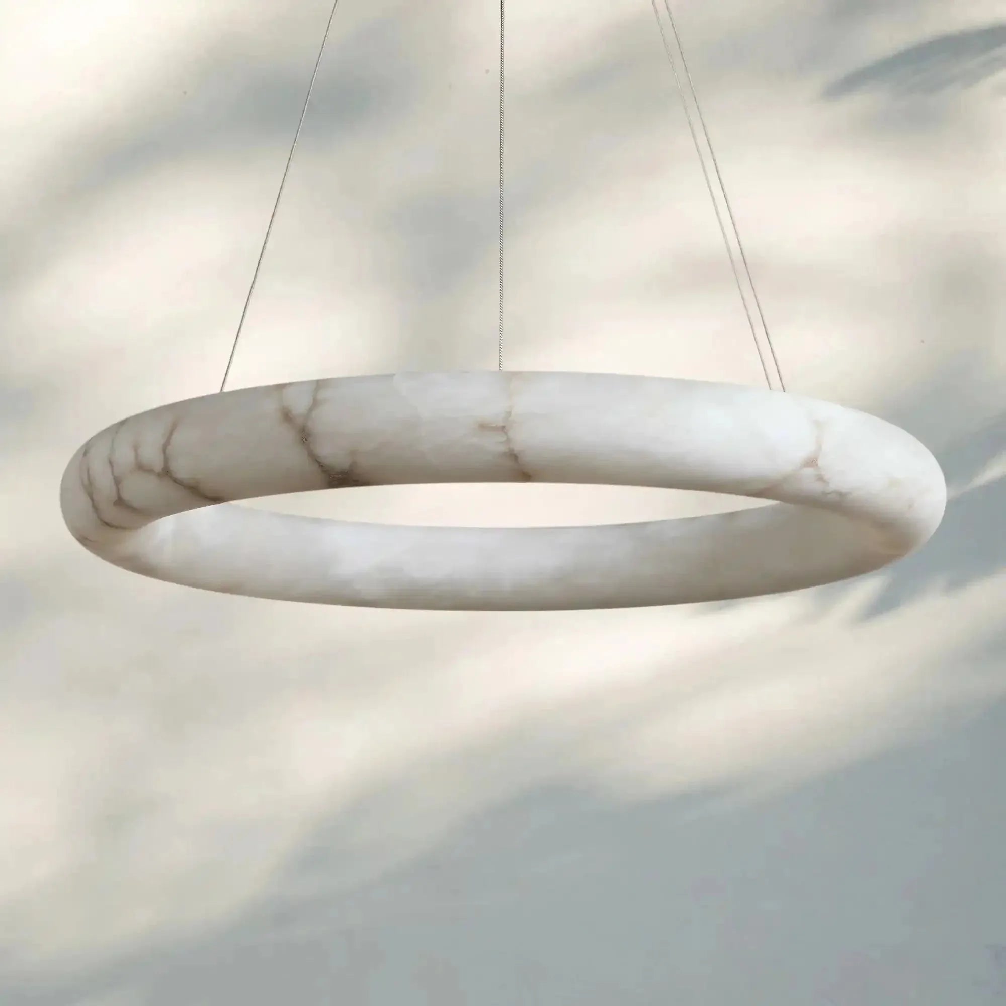 Halima Halo Chandelier - Blushlighting