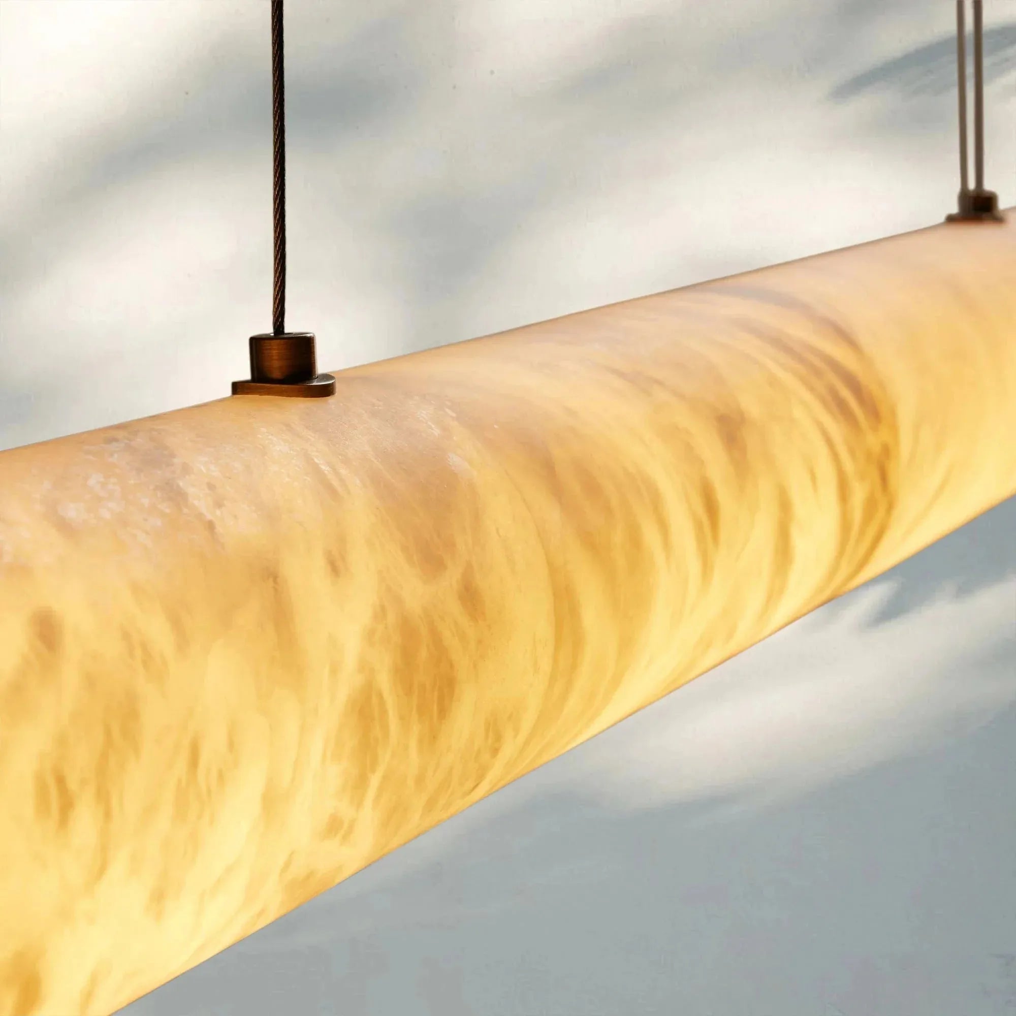 Halima Linear Chandelier - 74"Blushlighting