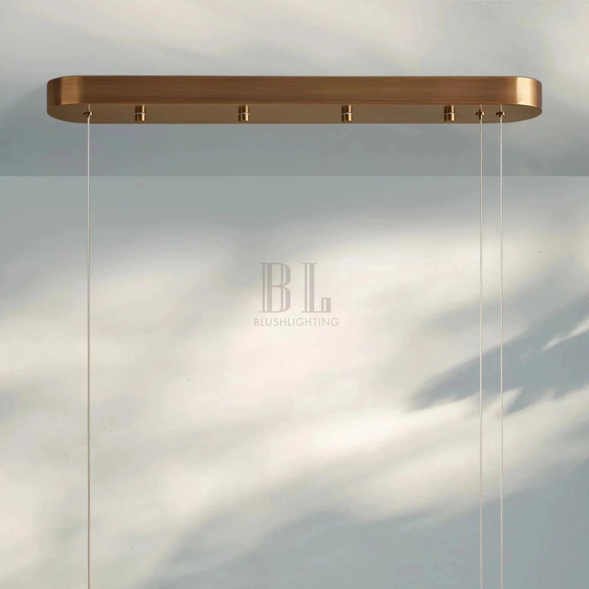 Halima Linear Chandelier - Blushlighting