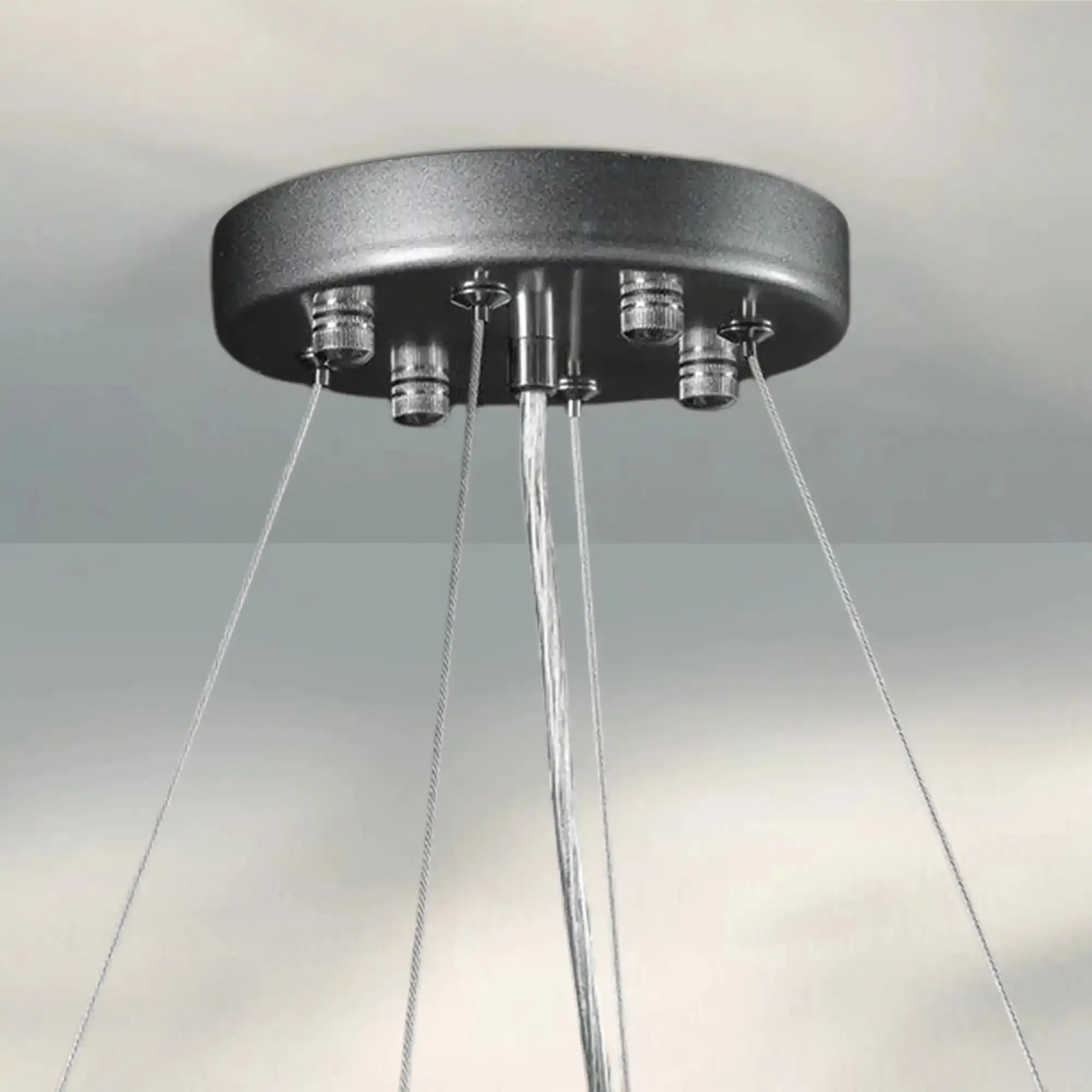 Halo Crystal Round Chandelier 32" 41" 60"-Blushlighting