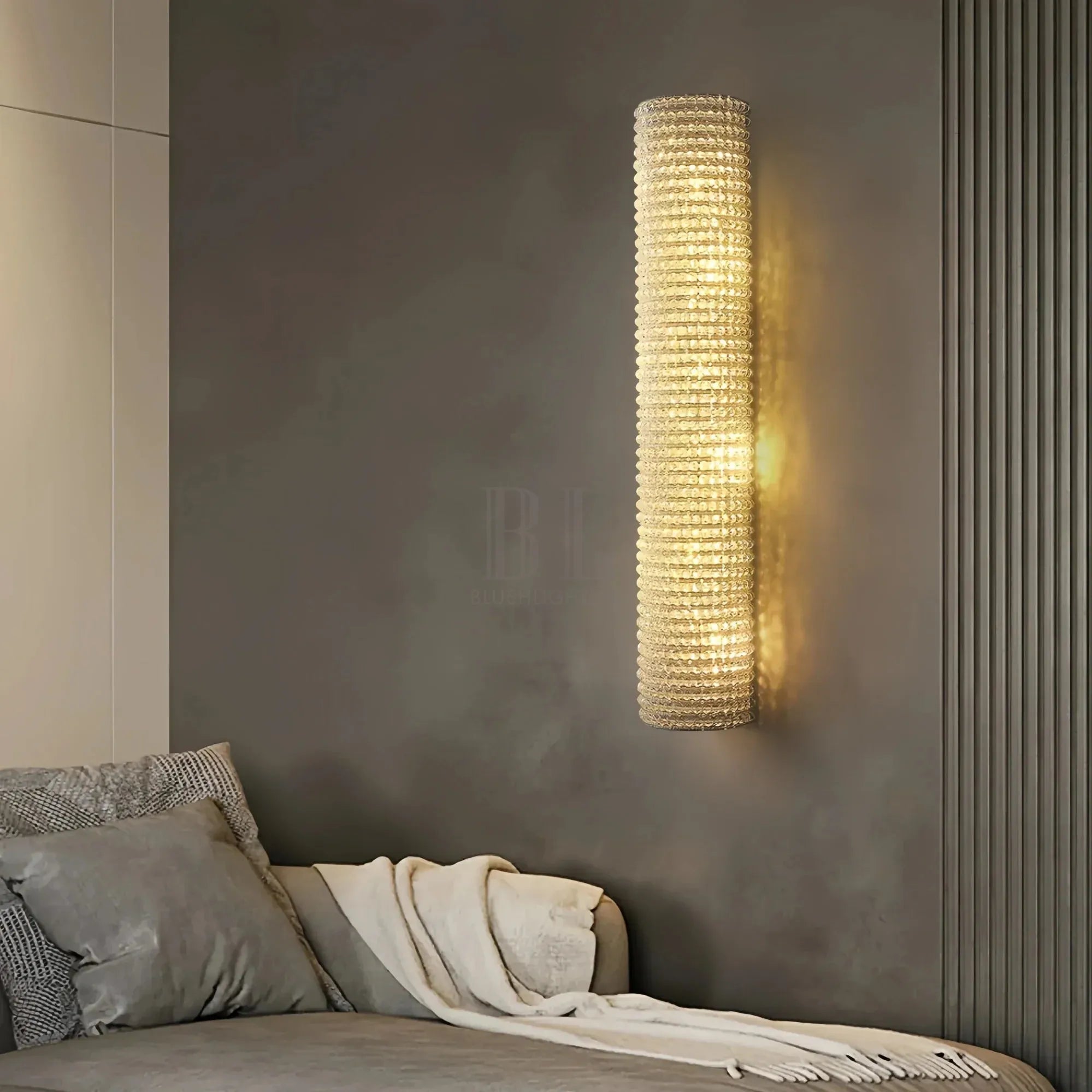 Halo Crystal Wall Sconce-