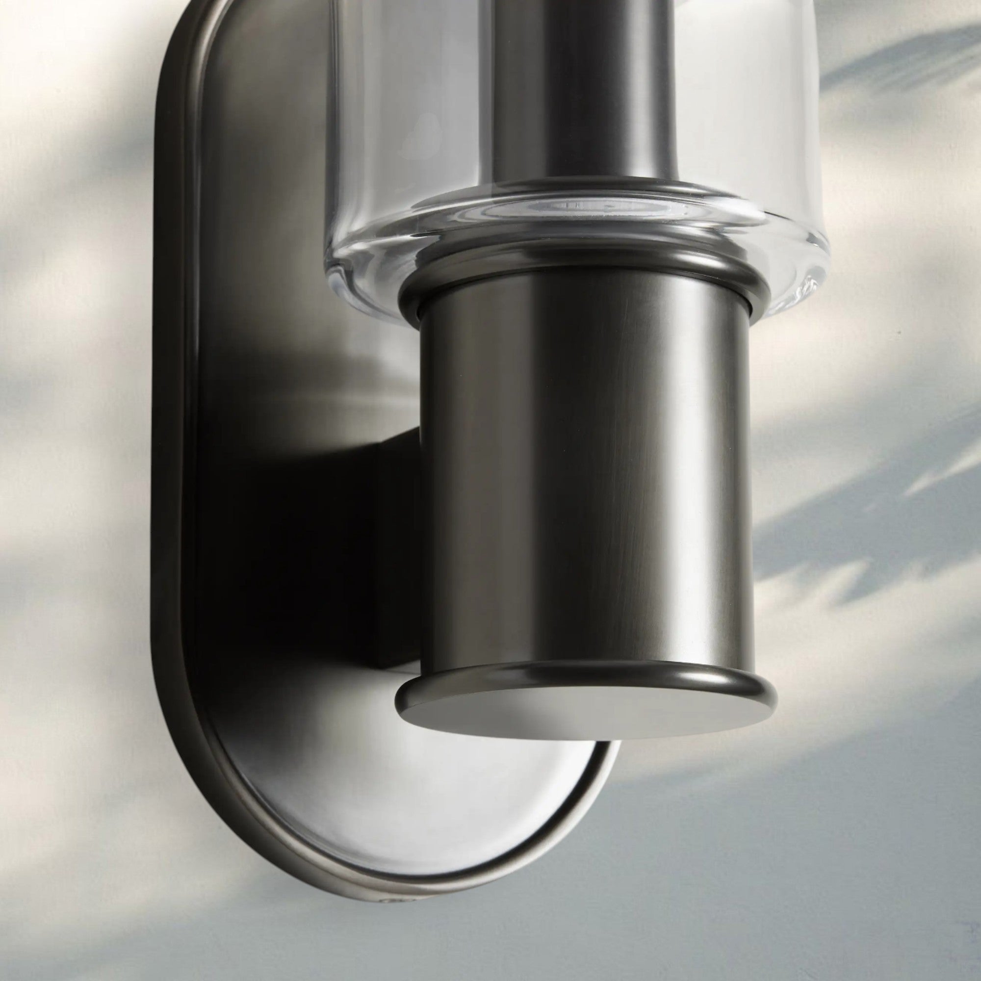 Harline Clear Glass Wall Sconce-