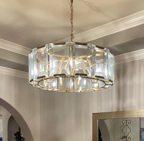 Harlew Crystal Round Chandelier 19''31''43''60''