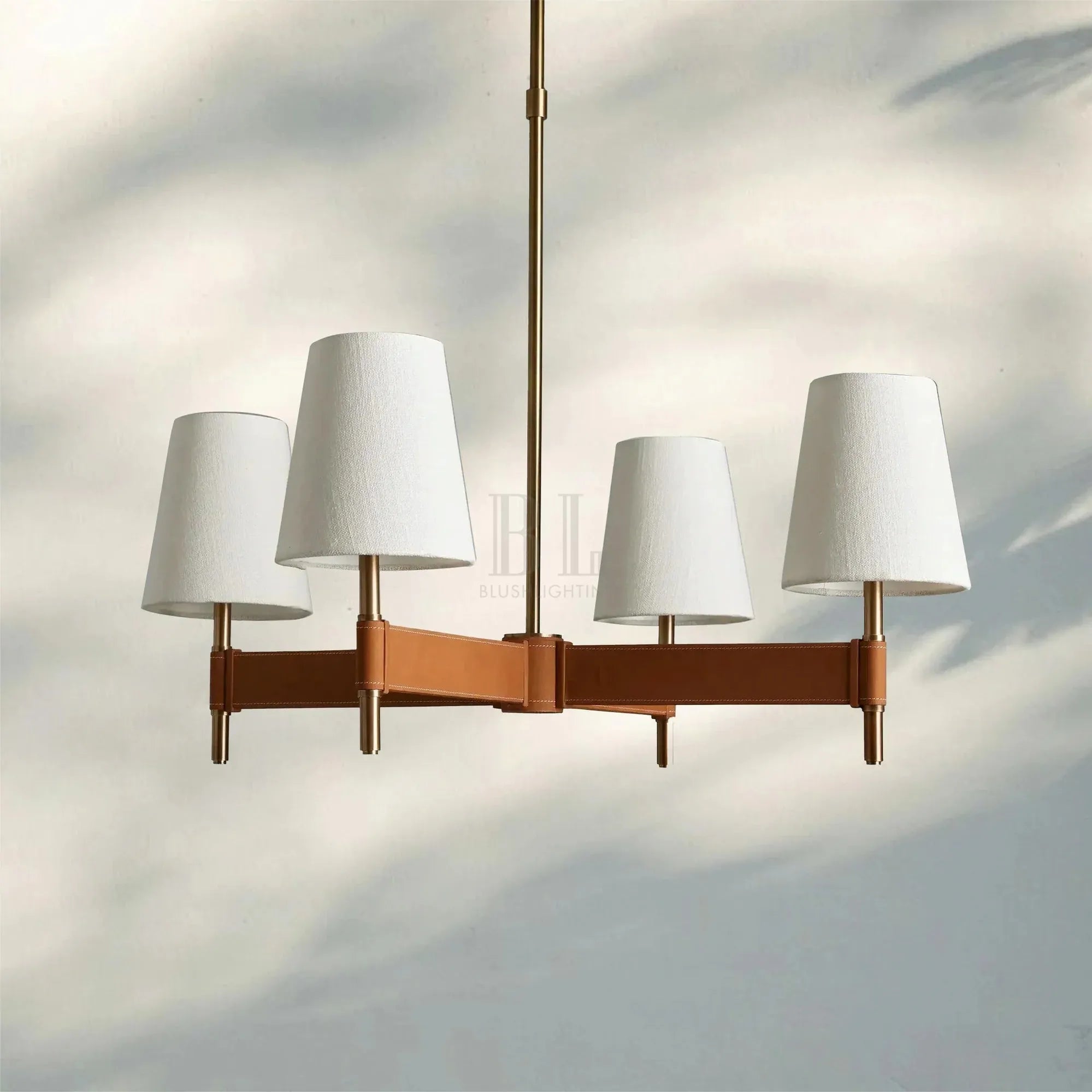 Hasting 4-Light Cross Chandelier-