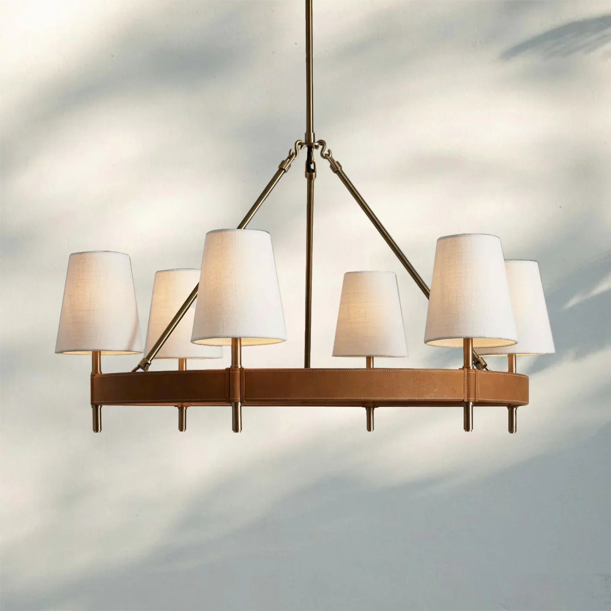Hasting Round Chandelier 6/8/10 - Light - 6 - LightBlushlighting