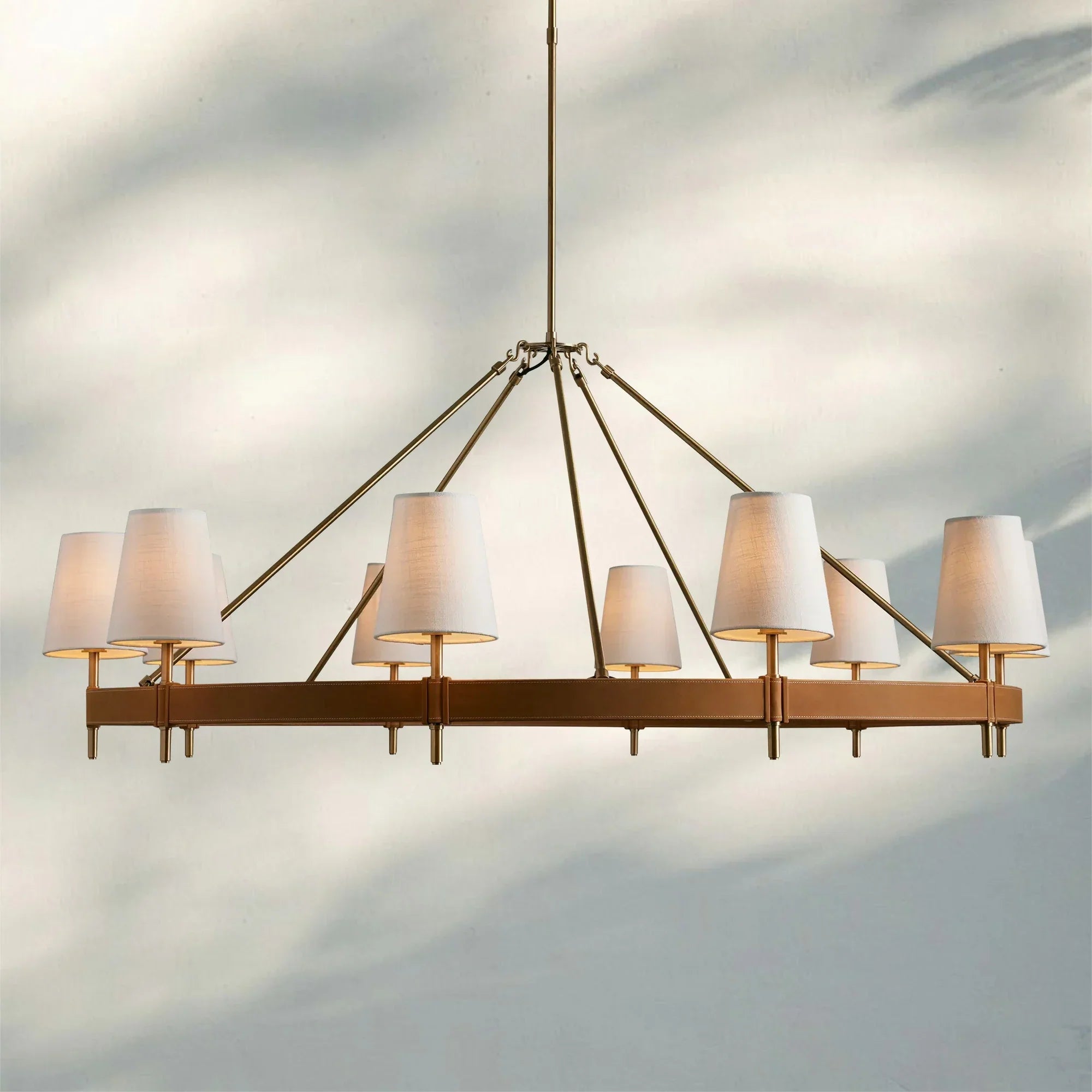 Hasting Round Chandelier 6/8/10 - Light - 10 - LightBlushlighting