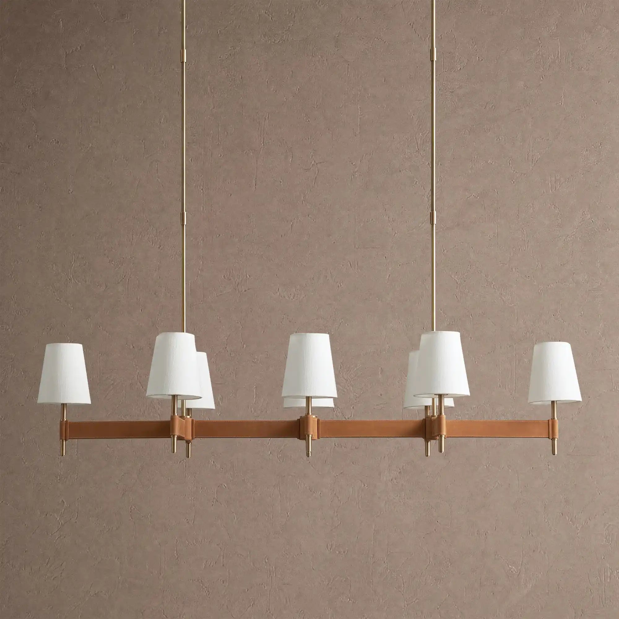 Hastings Linear Chandelier 6/8/10-Light - 8-LightBlushlighting