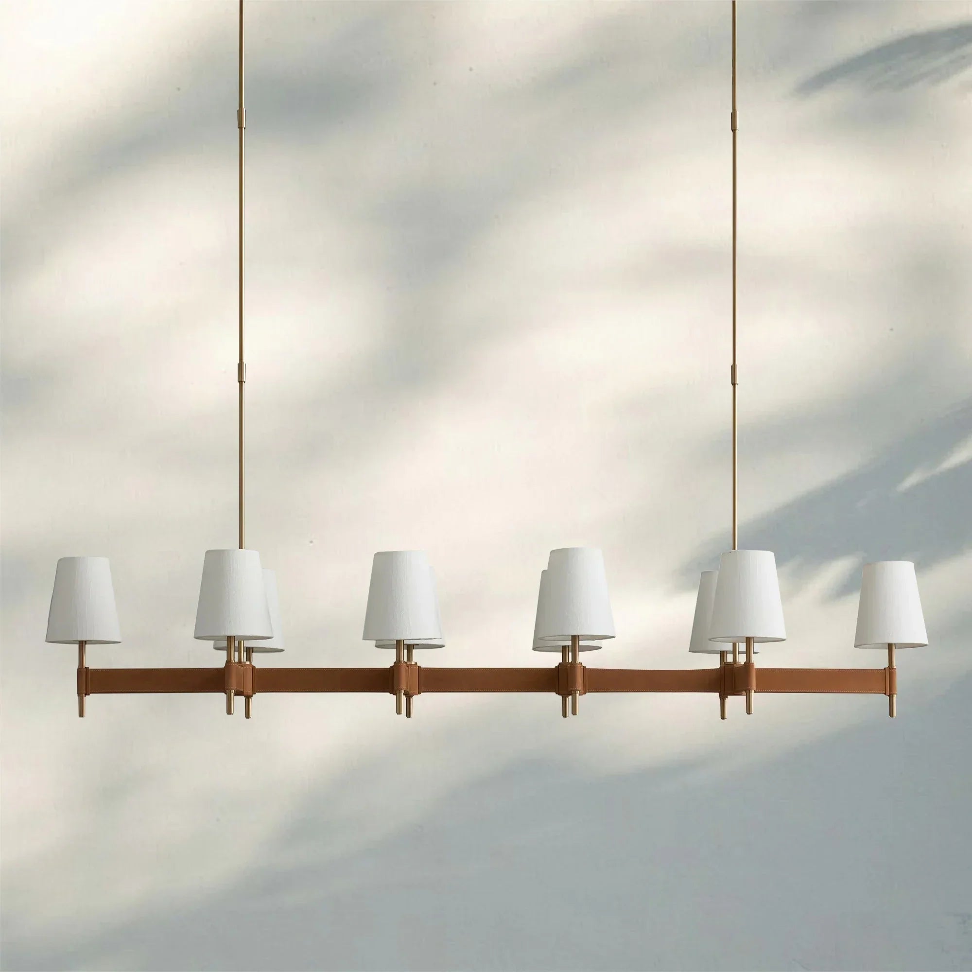 Hastings Linear Chandelier 6/8/10 - Light - 10 - LightBlushlighting