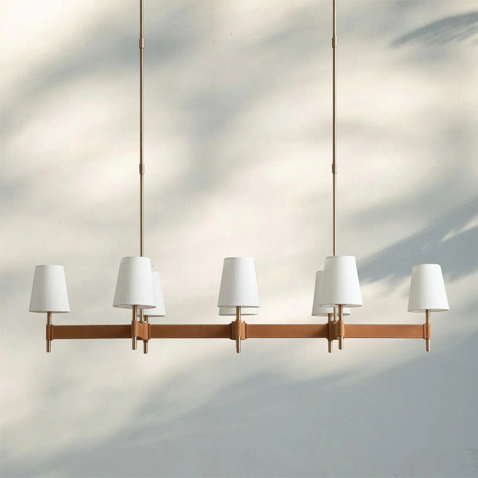Hastings Linear Chandelier 6/8/10 - Light - 10 - LightBlushlighting