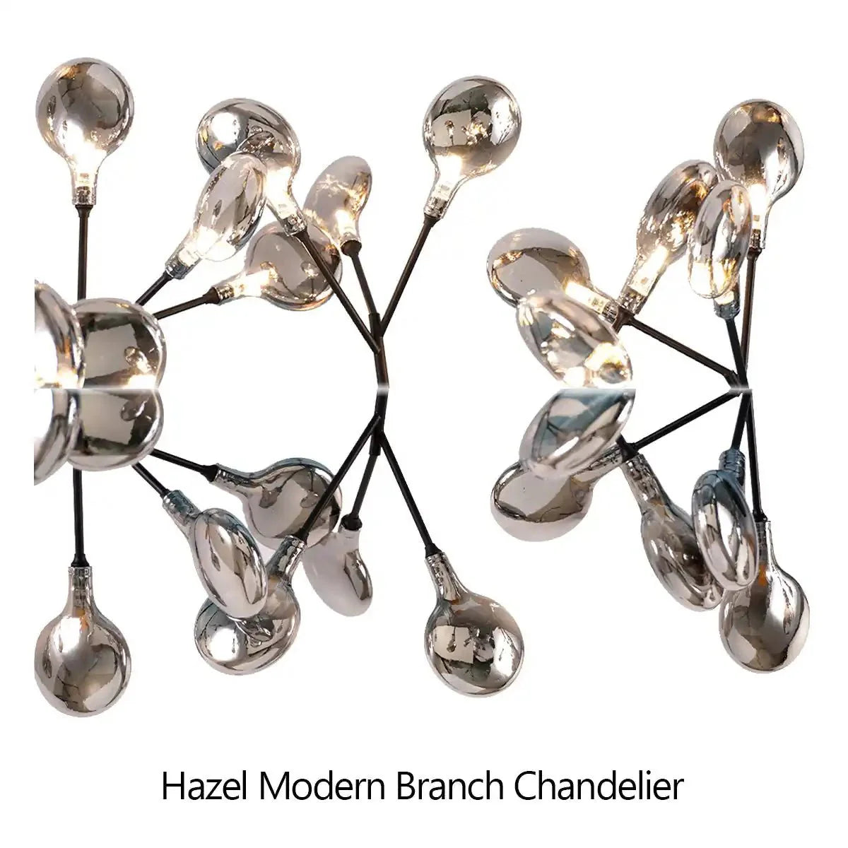 Hazel Modern Branch Chandelier - Blushlighting