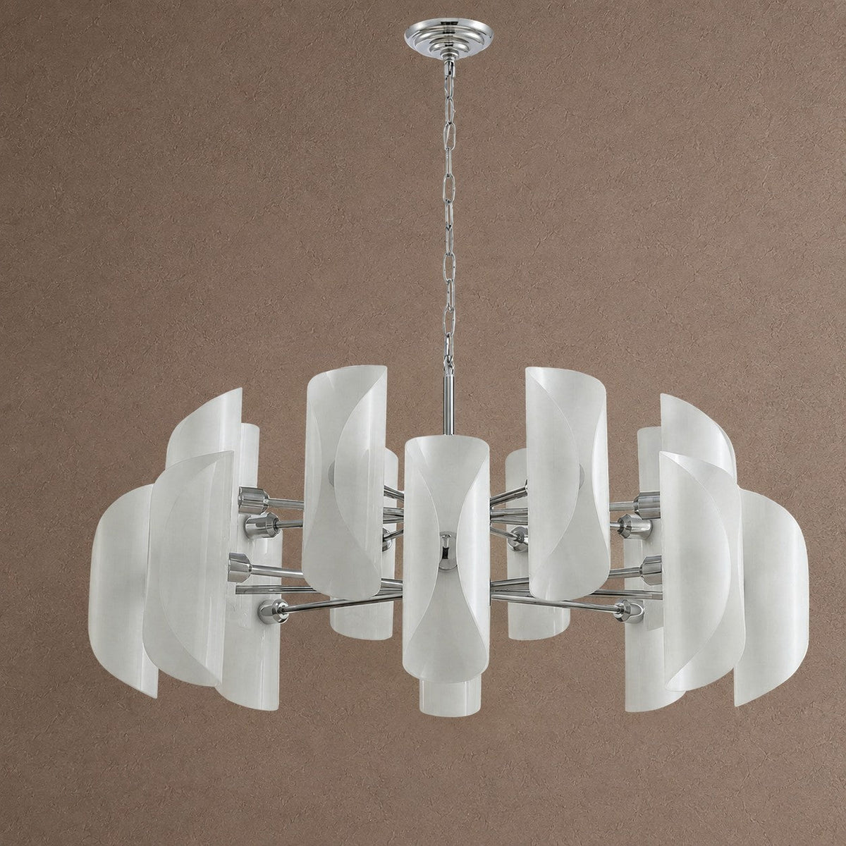 Helena Glamorous Glass Light Pendant 39" - Blushlighting