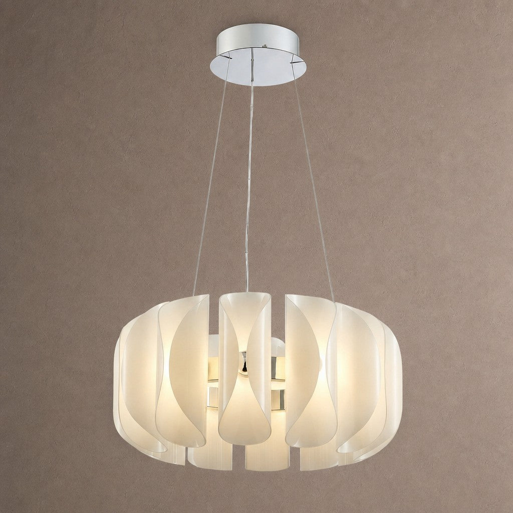 Helena Modern Glass Round Chandelier - Ø31.5" × H11.8" (Ø80 × H30 cm)Blushlighting