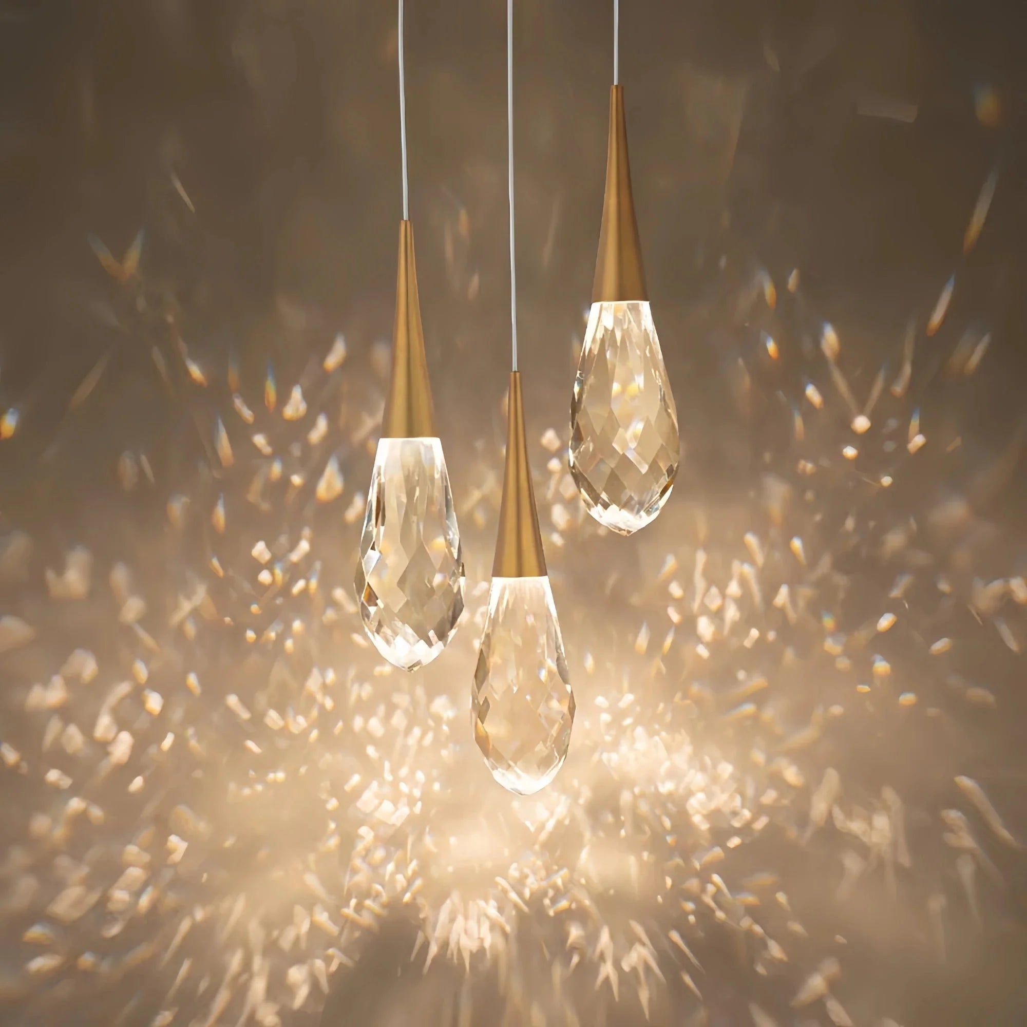 Hellebore LED Multi Light Pendant Light Round Chandelier - 15 - LightPolished NickelBlushlighting