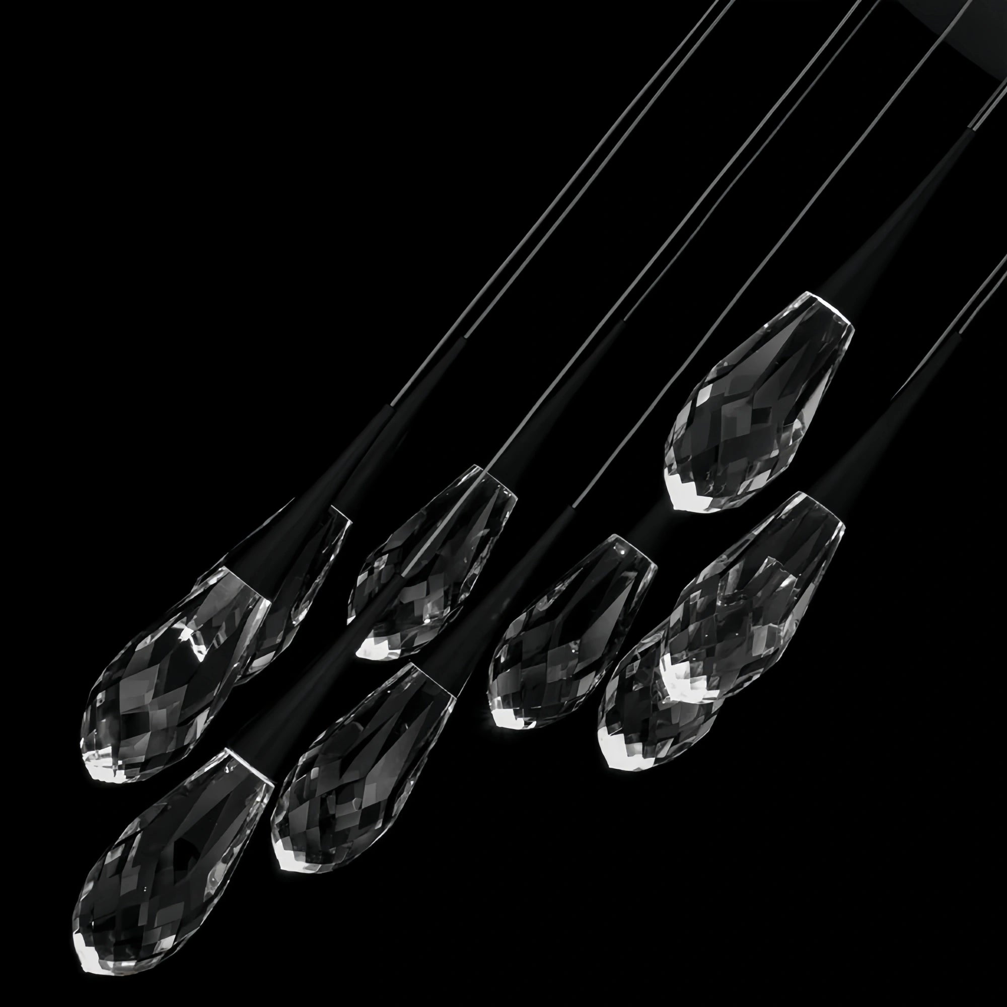 Hibiscus LED Multi Light Pendant Light Round Chandelier - Blushlighting