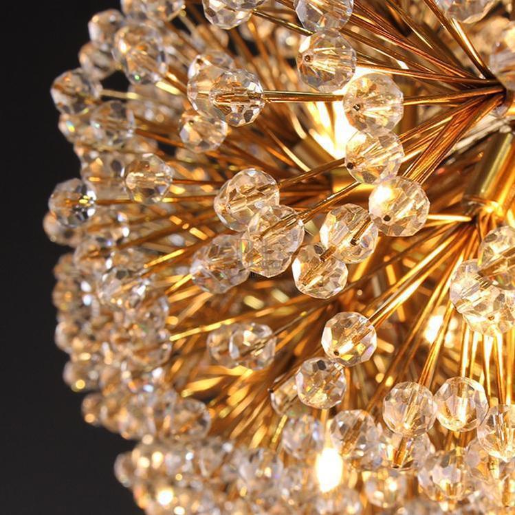 Iissabelle Flower Crystal Chandelier - Diameter 70 cm ( 28 in )Blushlighting