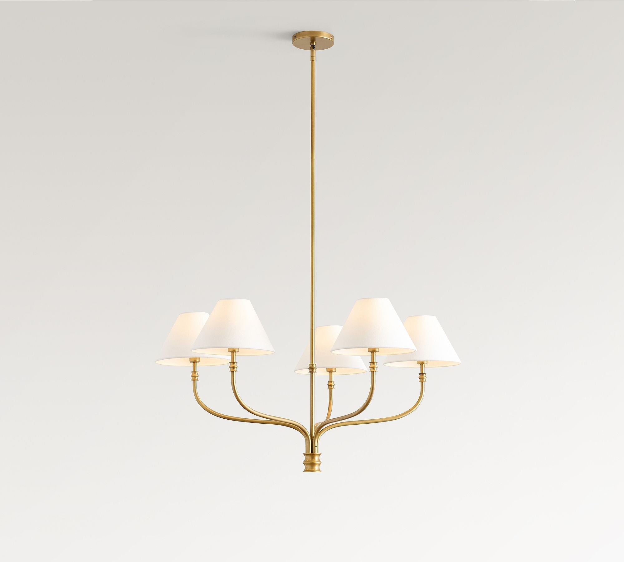 Collins Metal Round Chandelier (36"-51")