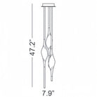 Il Pezzo 12 Round Chandelier 3-Light-Blushlighting
