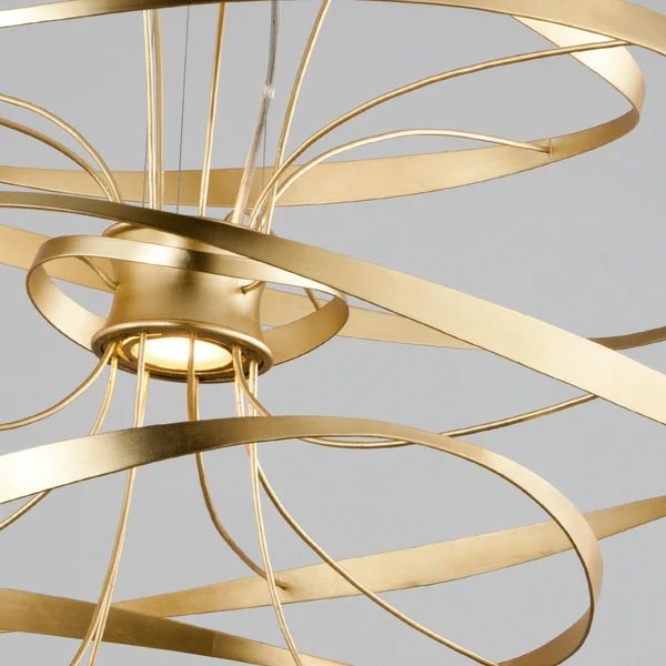 JC Smithereens Pendant Chandelier - Gold16.5" H x 18" W x 18" DBlushlighting