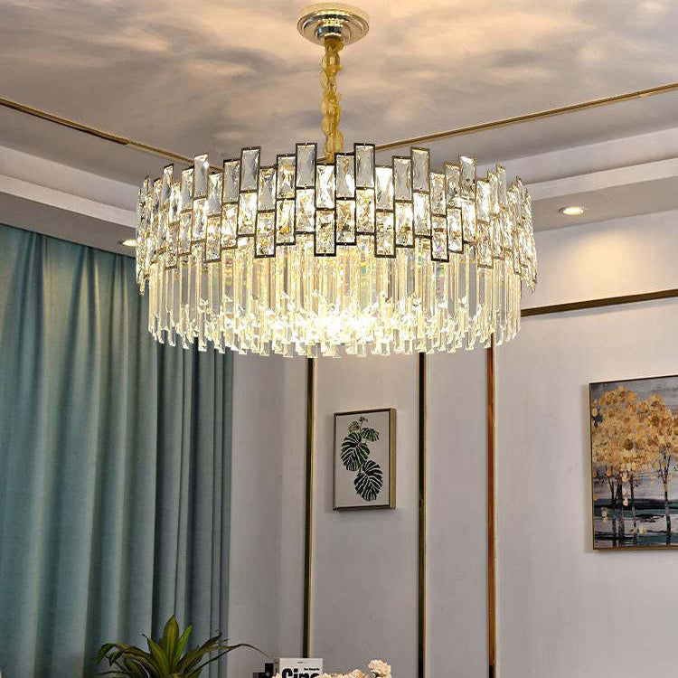 Kate Double Tier Crystal Chandelier-Blushlighting-Blushlighting