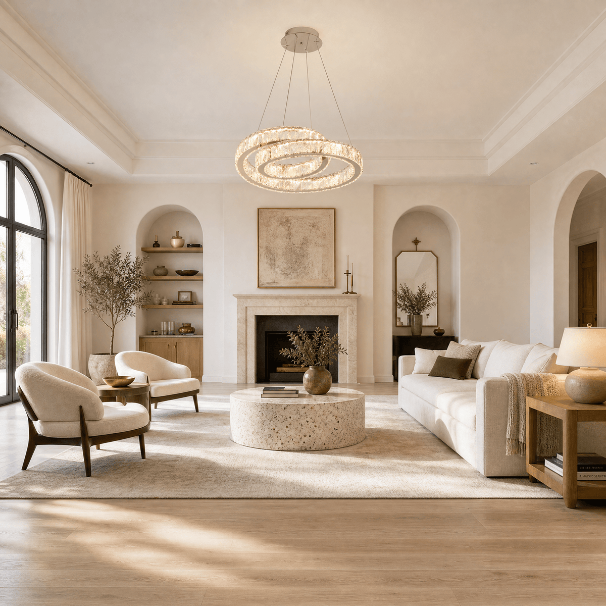 Lacrima Crystal Chandelier - Φ800mmBlushlighting