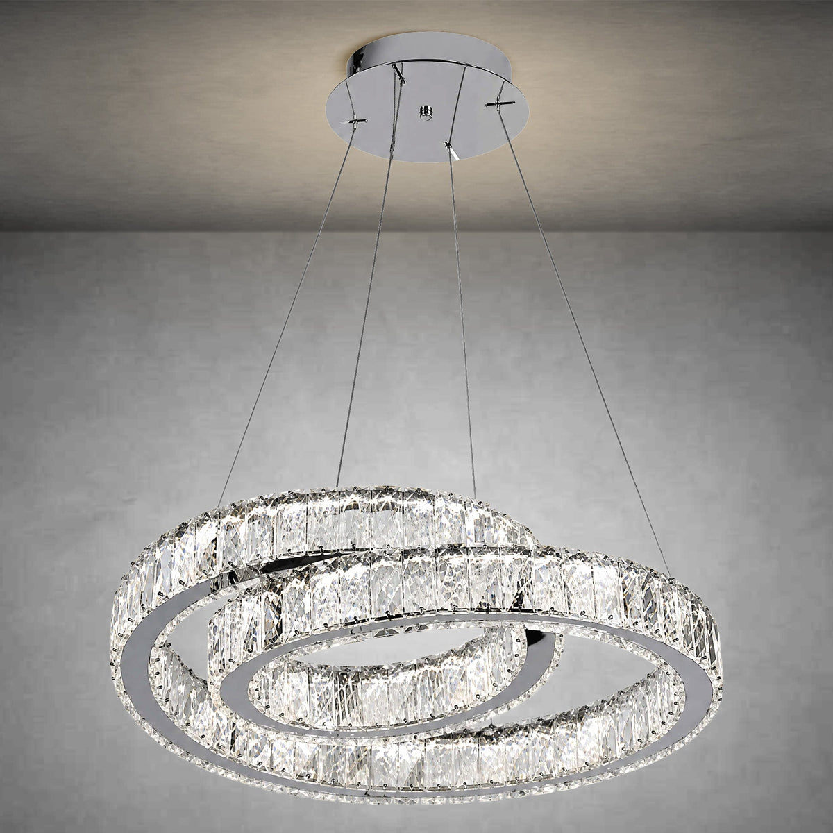 Lacrima Crystal Chandelier - Φ1000mmBlushlighting