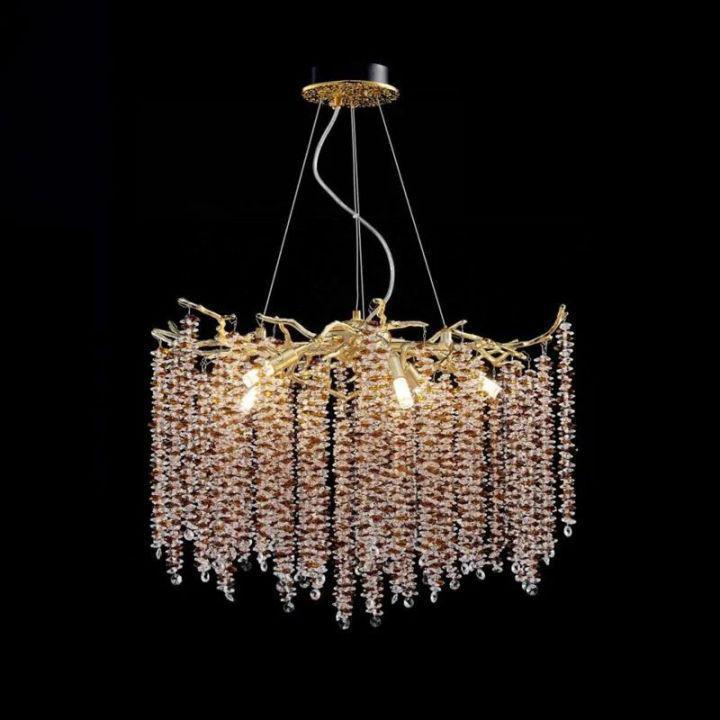 Lacuna Bedroom Branch Chandelier-chandeliers for dining room,chandeliers for stairways,chandeliers for foyer,chandeliers for bedrooms,chandeliers for kitchen,chandeliers for living room-D80cm (D31½")-Blushlighting