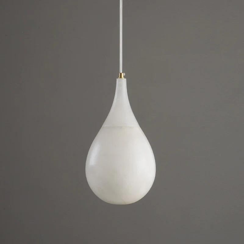 Larry Alabaster Rain Modern Pendant Light-Pendant Light-Blushlighting