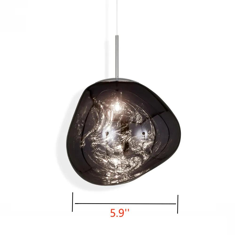 Lava Chandelier Villa Loft Duplex Stairwell Pendant Light - Gold21 BallsBlushlighting