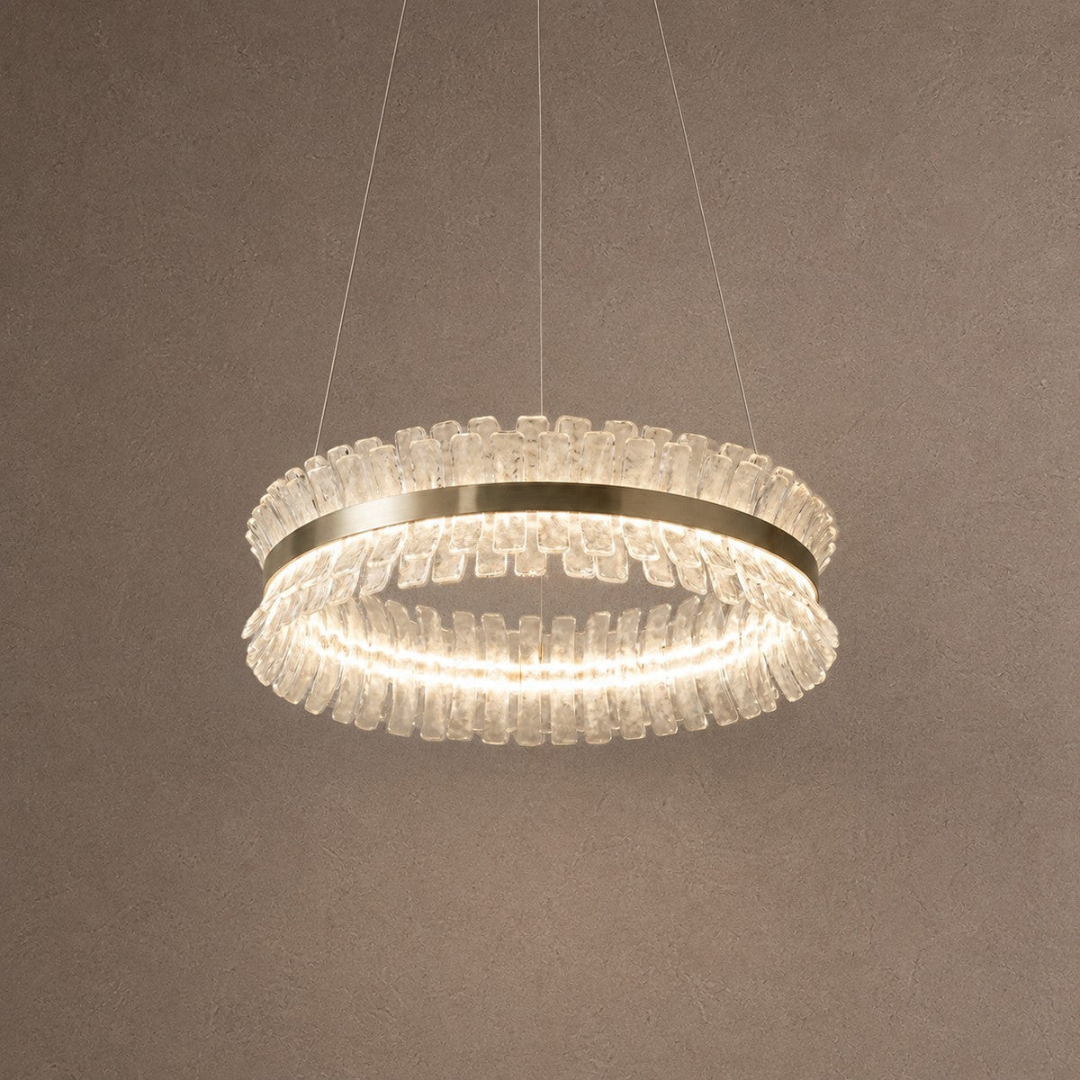 Lawson Contemporary Chandelier Dining Room 39" - Ø23.6" × H8.7" (Ø60 × H22 cm)Blushlighting
