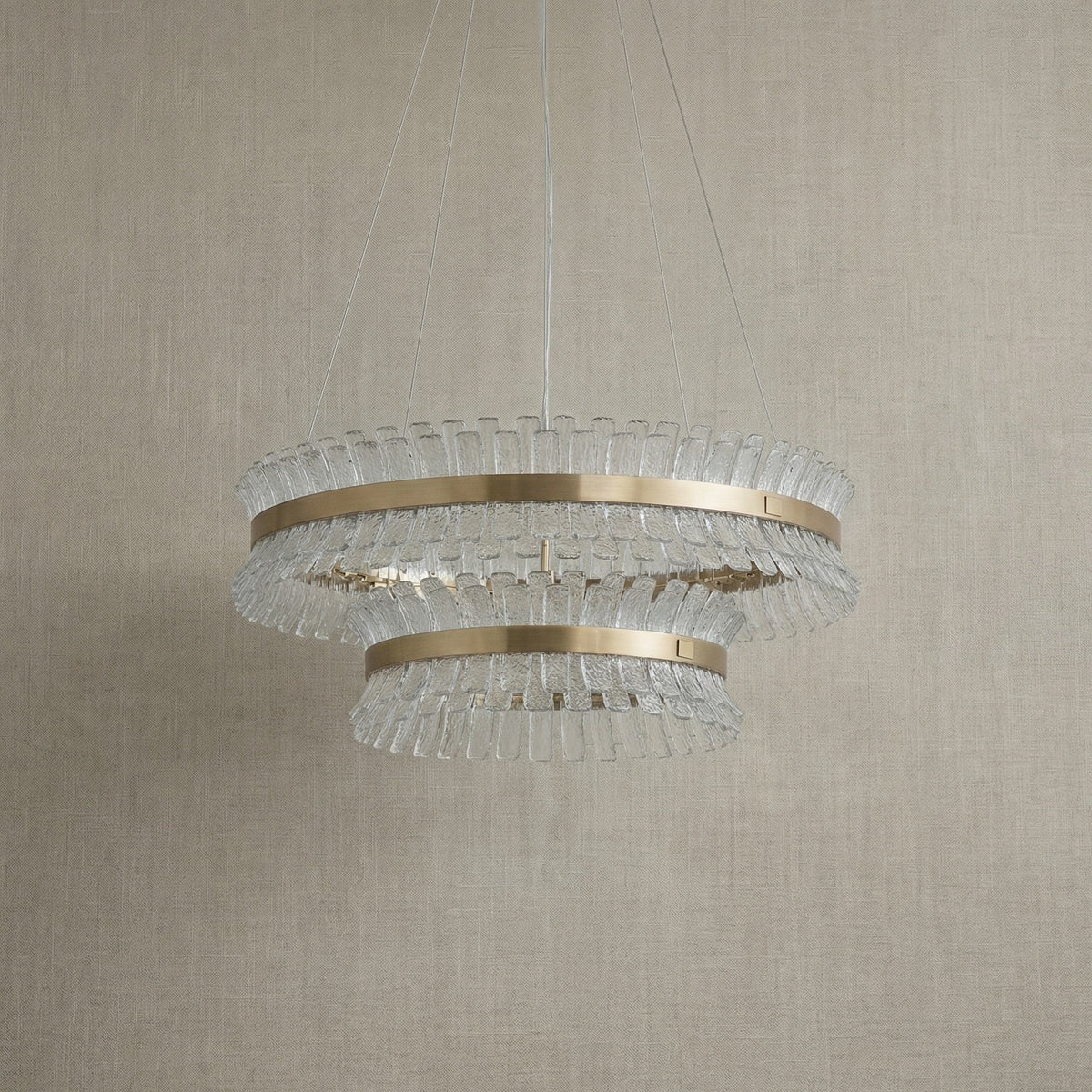 Lawson Modern Living Room Chandelier 31" - Ø31.5"+Ø17.3" × H15.7" (Ø80+Ø44 × H40 cm)Blushlighting