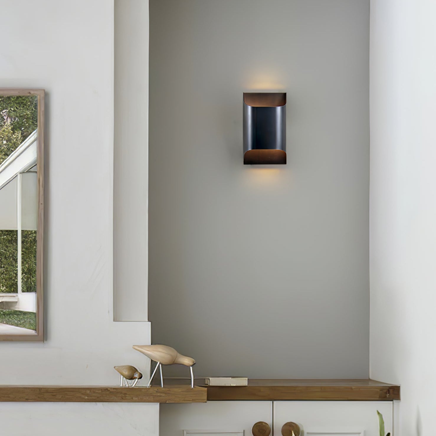 Leclerc Wall Lamp - ∅ 9.8″ x H 9.8″ / Dia 25cm x H 25cmBrassBlushlighting
