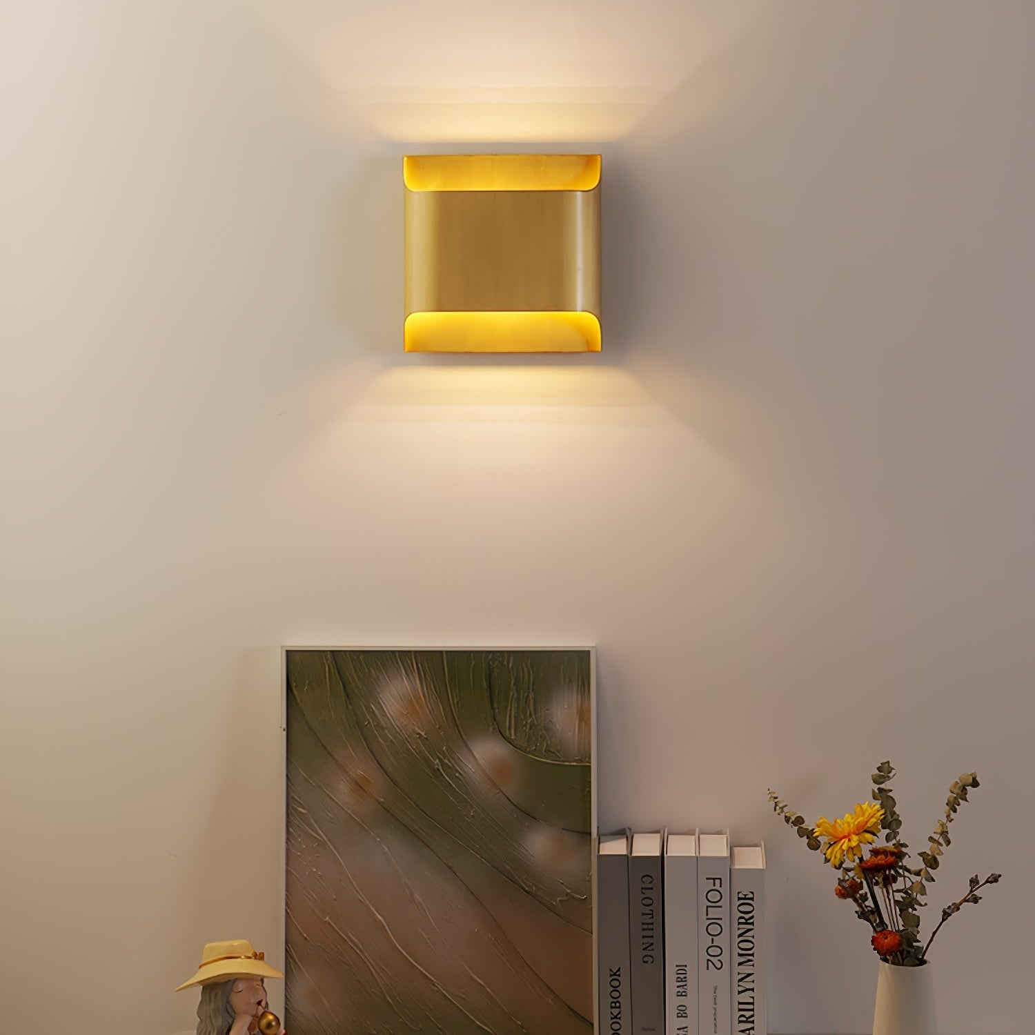 Leclerc Wall Lamp - ∅ 9.8″ x H 9.8″ / Dia 25cm x H 25cmBrassBlushlighting