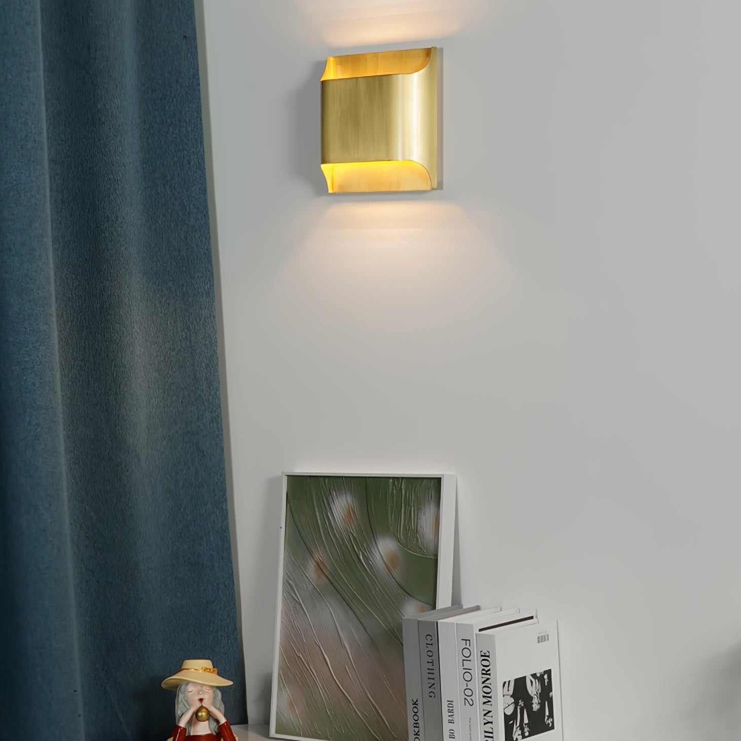 Leclerc Wall Lamp - ∅ 9.8″ x H 9.8″ / Dia 25cm x H 25cmBrassBlushlighting