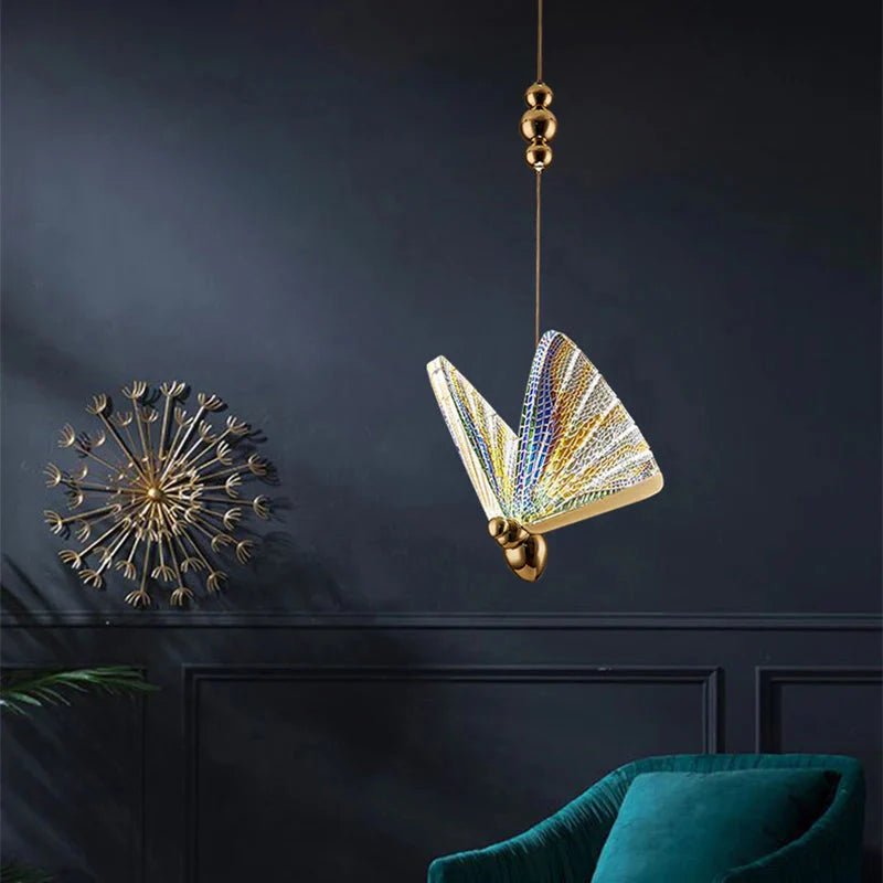 Led Butterfly Pendant Lights-Pendant Lights-Blushlighting-Blushlighting