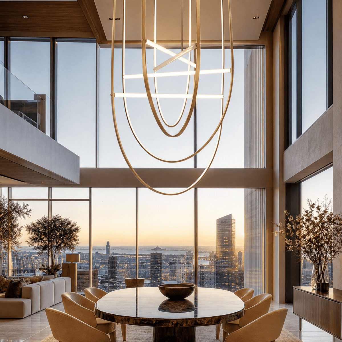 LED Chandelier - Blushlighting