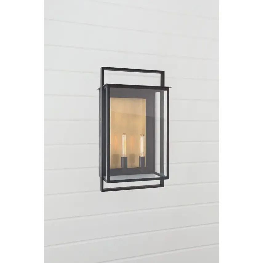 Leicester 2 - Light Lantern Wall Sconce Outdoor - Blushlighting
