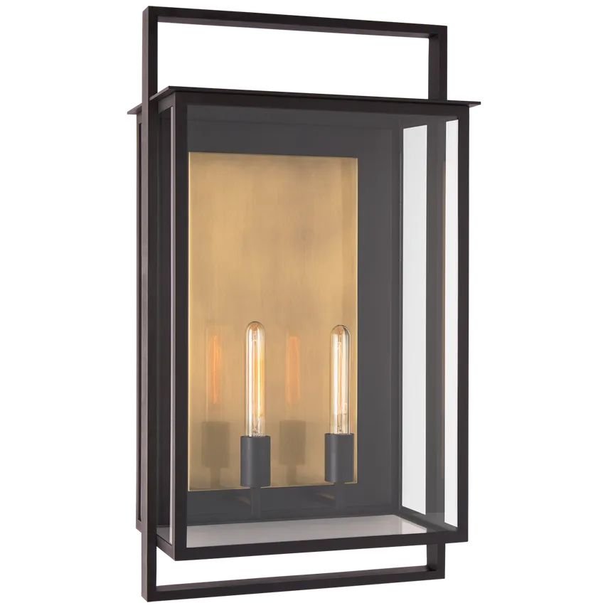 Leicester 2 - Light Lantern Wall Sconce Outdoor - Blushlighting