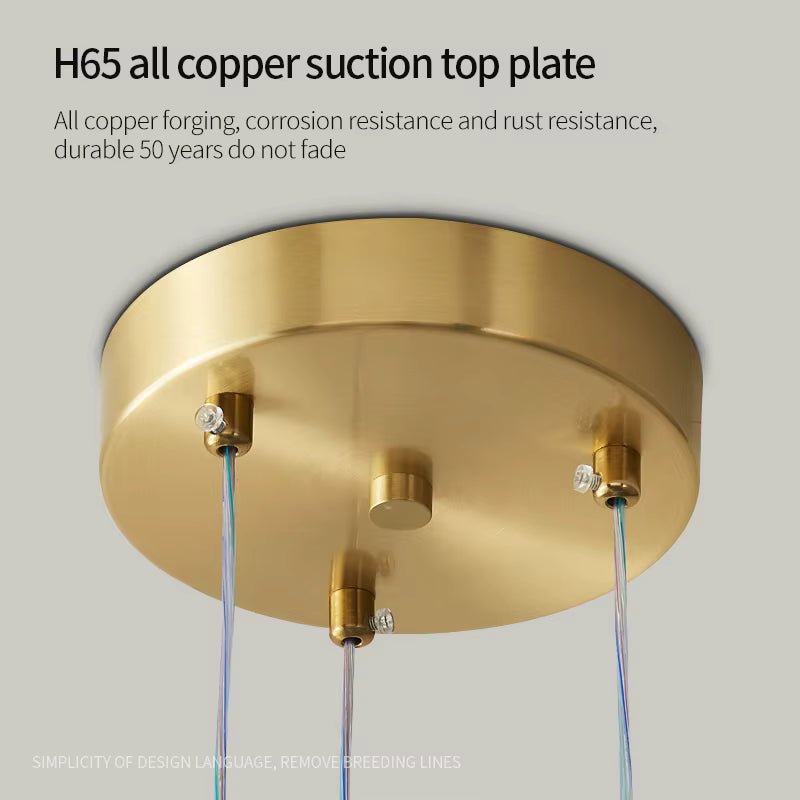 Lexi Modern Acrylic Orb Chandelier - Warm white 3000KBlushlighting