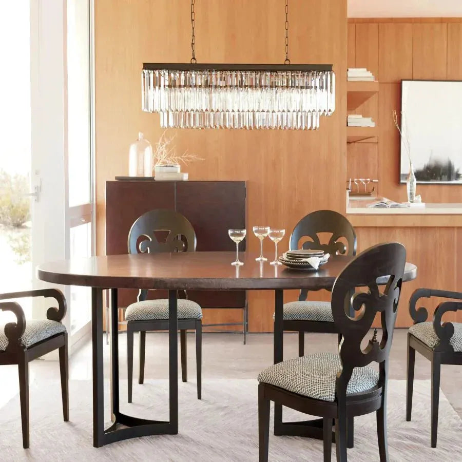 Layland Tiered Rectangular Chandelier-