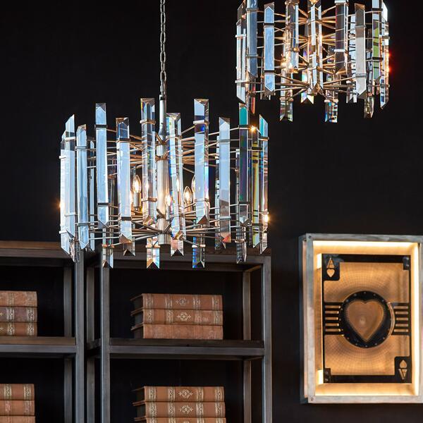 Light Wheel Small Pendant-Chandelier-Blushlighting-Blushlighting