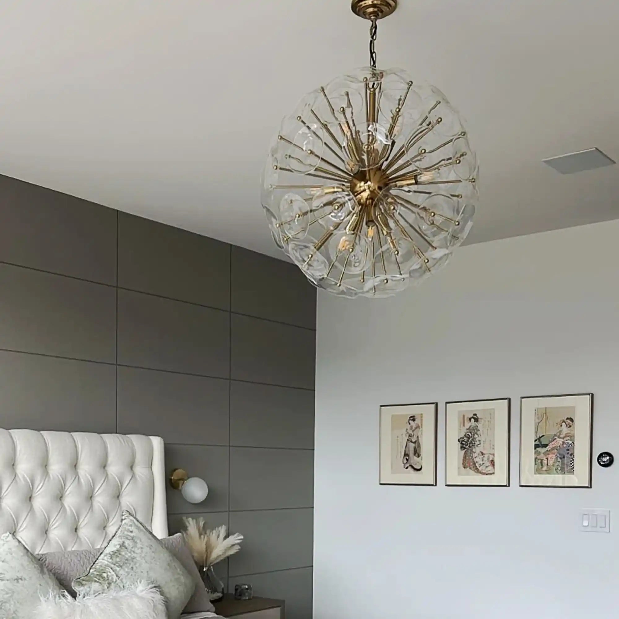 Lily Round Chandelier 8/10/19 Light - Blushlighting