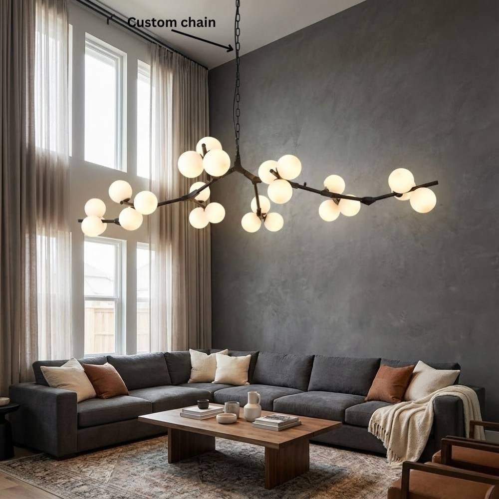 Modern Tree Branch Ceiling Light Fixture Seus Lighting