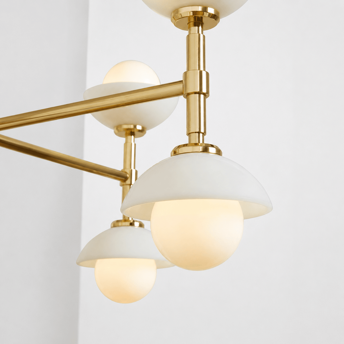 Living Room Chandelier – Refined Modern Aveline - L30.7” x H21.5”Blushlighting