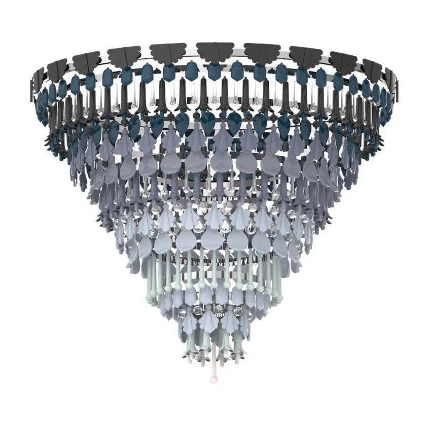 Lladro Seasons Chandelier - WinterLargeBlushlighting